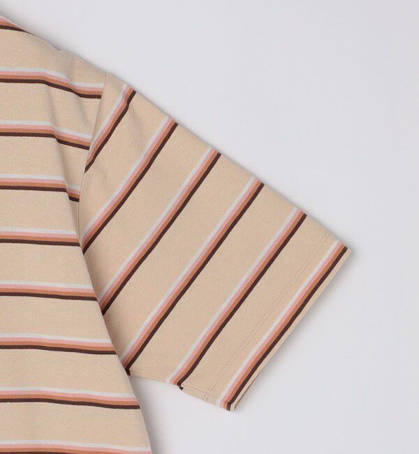 SHIPS「SHIPS: TEXBRID(R) リネン グラデーション ボーダー Tシャツ」|Tシャツ・カットソー|