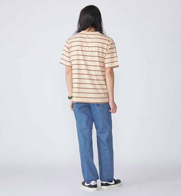 SHIPS「SHIPS: TEXBRID(R) リネン グラデーション ボーダー Tシャツ」|Tシャツ・カットソー|