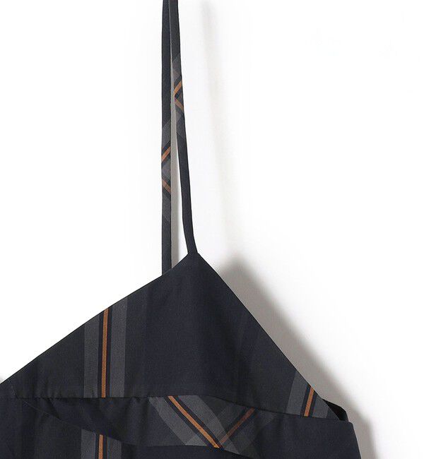 SHIPS for women「【SHIPS別注】Nell:〈手洗い可能〉コットン ビッグ チェック キャミ ワンピース」|ワンピース|