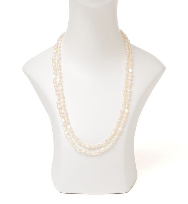 SHIPS for women「淡水 バロック パール ロング ネックレス」|ネックレス|