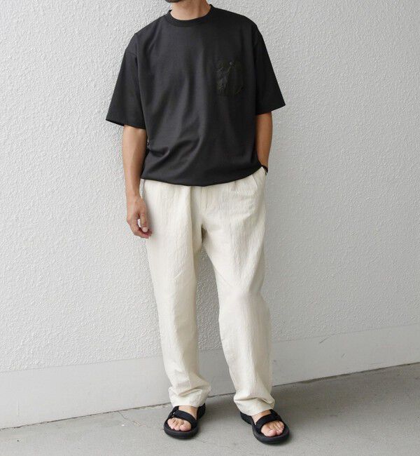 SHIPS any「SHIPS any: 〈洗濯機可能〉リネン混 ビスコース 2タック セミワイド イージーパンツ◇」|その他|