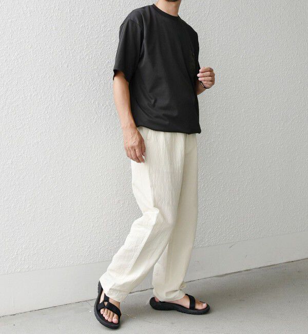 SHIPS any「SHIPS any: 〈洗濯機可能〉リネン混 ビスコース 2タック セミワイド イージーパンツ◇」|その他|