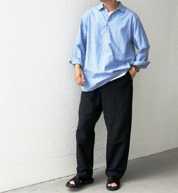 SHIPS any「SHIPS any: 〈洗濯機可能〉リネン混 ビスコース 2タック セミワイド イージーパンツ◇」|その他|