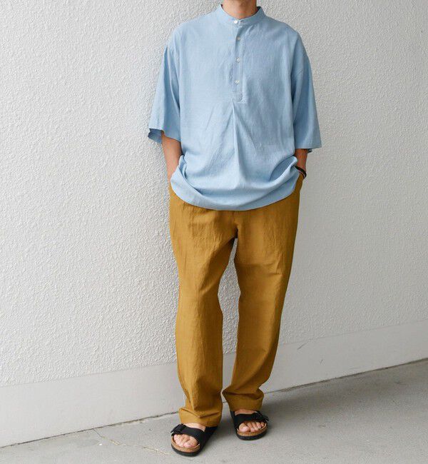 SHIPS any「SHIPS any: 〈洗濯機可能〉リネン混 ビスコース 2タック セミワイド イージーパンツ◇」|その他|