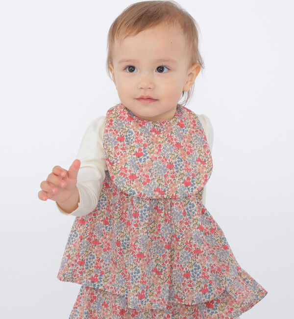 SHIPS KIDS「SHIPS KIDS:フラワー リバーシブル スタイ」|スタイ|