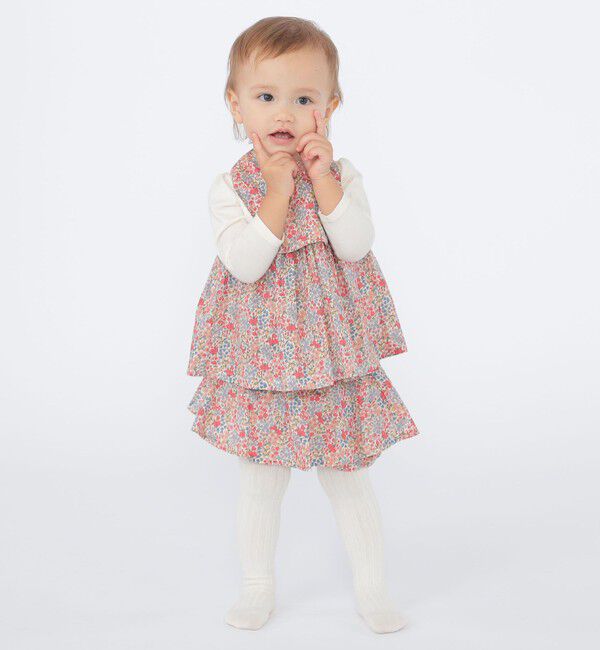 SHIPS KIDS「SHIPS KIDS:フラワー リバーシブル スタイ」|スタイ|