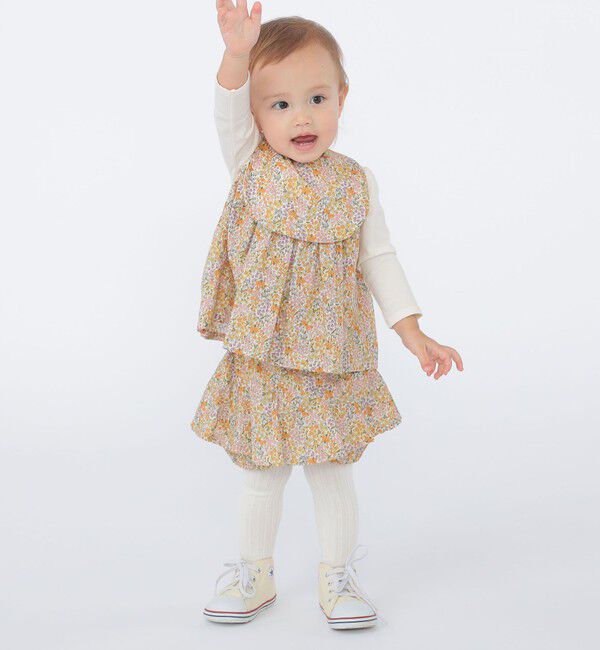 SHIPS KIDS「SHIPS KIDS:フラワー リバーシブル スタイ」|スタイ|