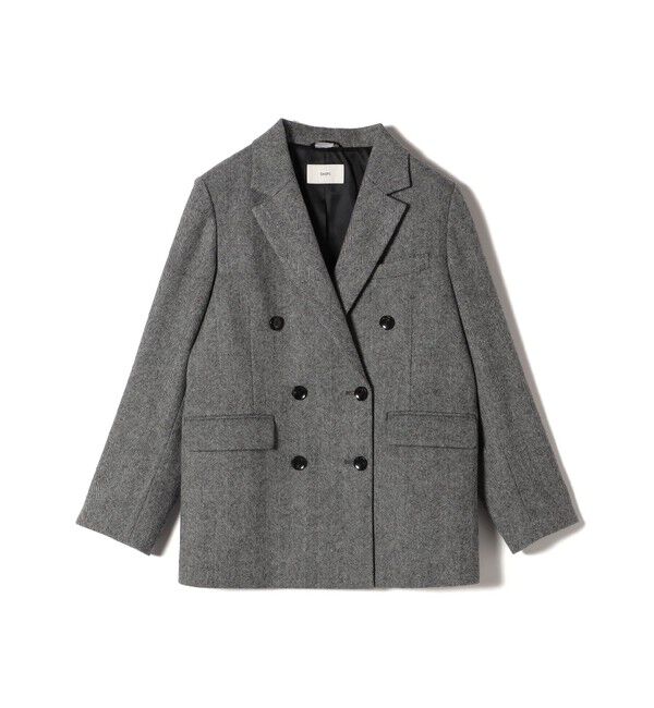 SHIPS for women「ツイード ダブル ジャケット」|テーラードジャケット|