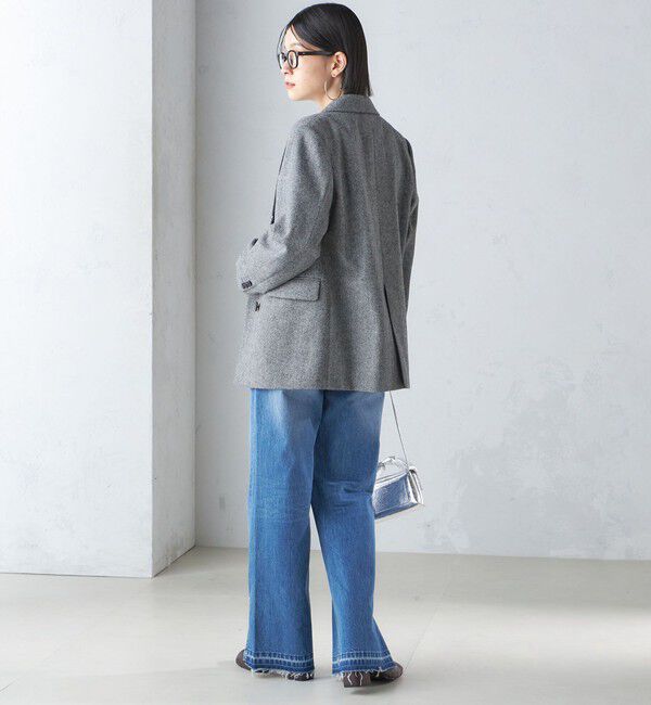 SHIPS for women「ツイード ダブル ジャケット」|テーラードジャケット|