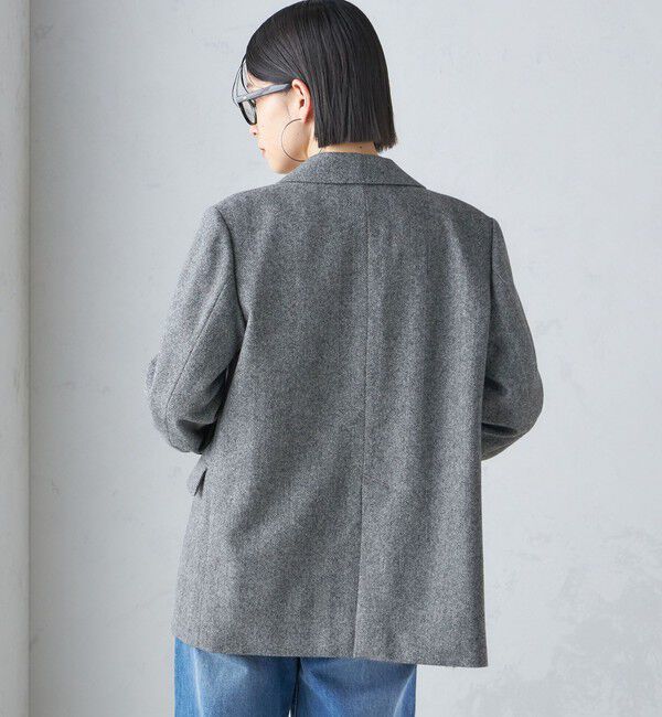 SHIPS for women「ツイード ダブル ジャケット」|テーラードジャケット|