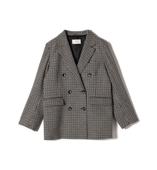 SHIPS for women「ツイード ダブル ジャケット」|テーラードジャケット|