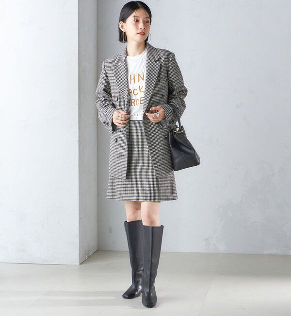 SHIPS for women「ツイード ダブル ジャケット」|テーラードジャケット|