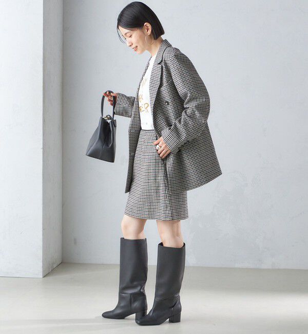 SHIPS for women「ツイード ダブル ジャケット」|テーラードジャケット|