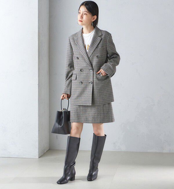 SHIPS for women「ツイード ダブル ジャケット」|テーラードジャケット|