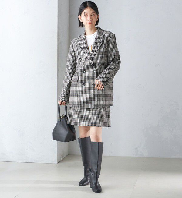 SHIPS for women「ツイード ダブル ジャケット」|テーラードジャケット|