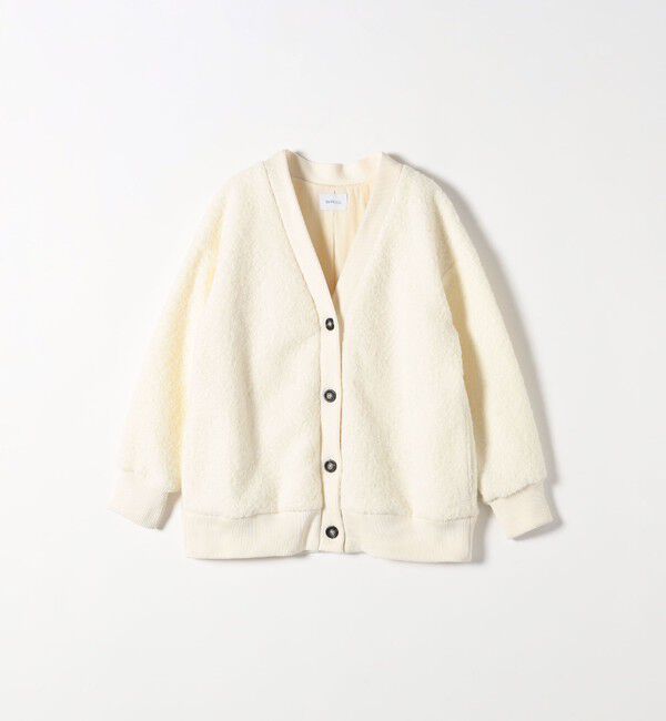SHIPS any「SHIPS any: ナッピング ボア Vネック カーディガン ジャケット」|カーディガン|