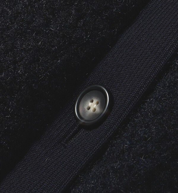 SHIPS any「SHIPS any: ナッピング ボア Vネック カーディガン ジャケット」|カーディガン|