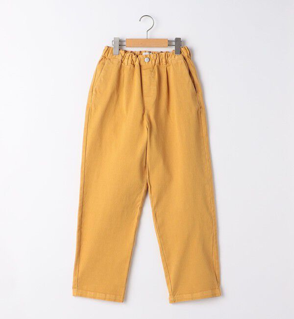 SHIPS KIDS「ARCH&LINE:155cm / ツイル クルー パンツ」|その他|マスタード