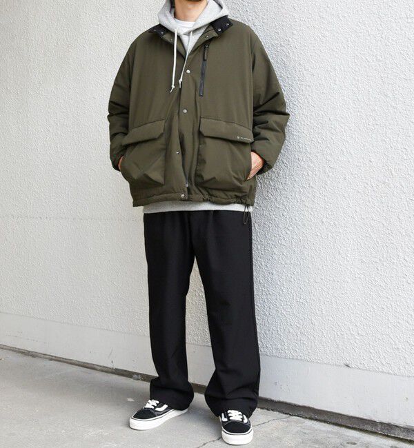 SHIPS any「SHIPS any:〈撥水・防風等〉多機能 中綿 2トーン スタンド ブルゾン◇」|ブルゾン・スタジャン|