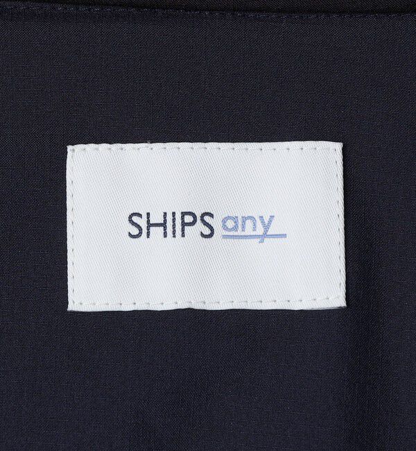 SHIPS any「SHIPS any:〈撥水・防風等〉多機能 中綿 2トーン スタンド ブルゾン◇」|ブルゾン・スタジャン|