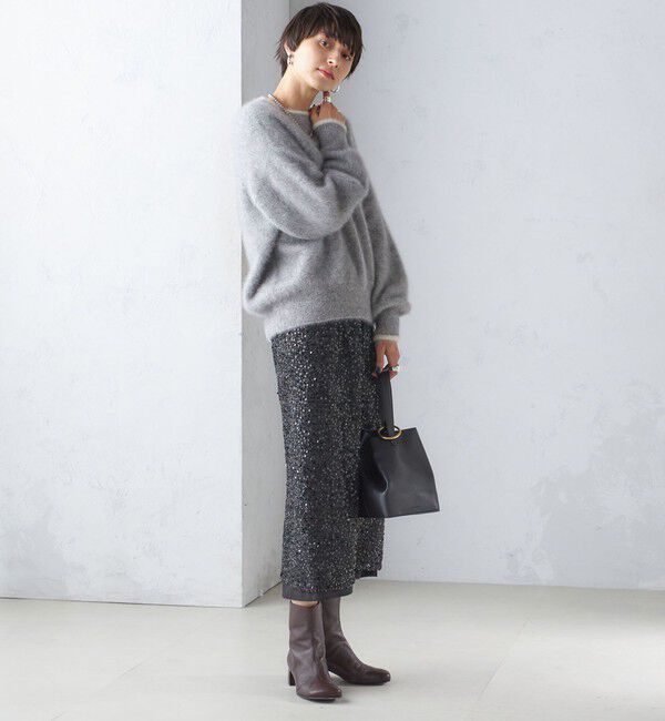 SHIPS for women「杢 FOX クルーネック プルオーバー」|ニット・セーター|