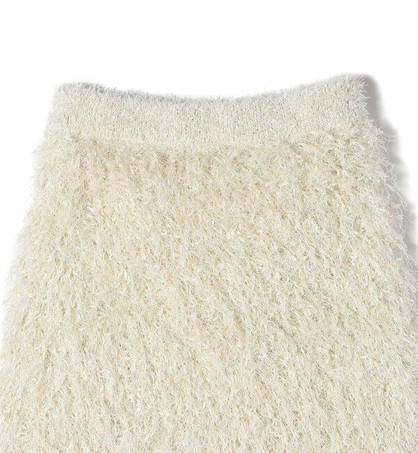 SHIPS for women「〈手洗い可能〉ラメ フリンジ ミニ スカート」|スカート|
