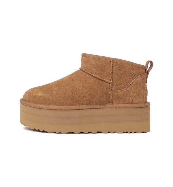 SHIPS for women「UGG:CLASSIC ULTRA MINI PLATFORM」|ショートブーツ|