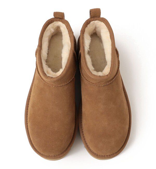 SHIPS for women「UGG:CLASSIC ULTRA MINI PLATFORM」|ショートブーツ|