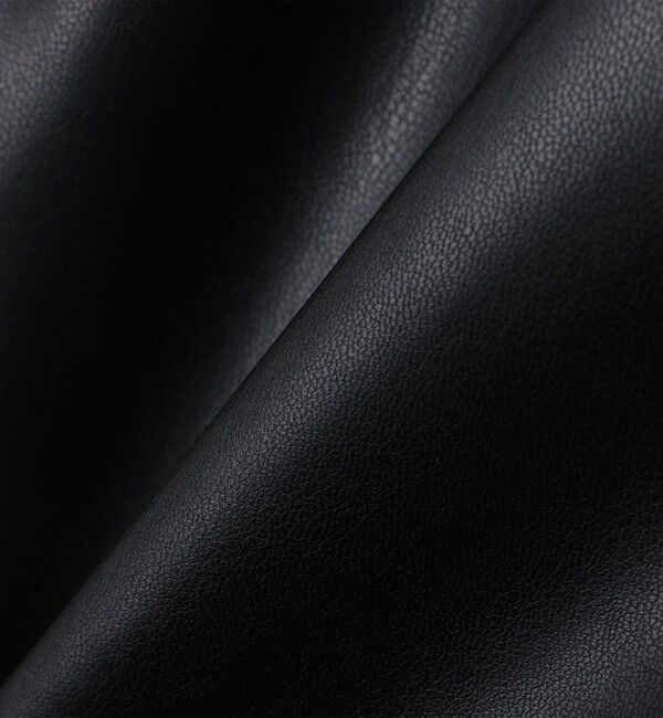 SHIPS Colors 「SHIPS Colors:THERMOLITE(R) ボア ボマー ジャケット 合成皮革◇」|ブルゾン・スタジャン|