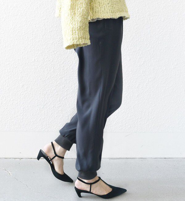 SHIPS for women「〈手洗い可能〉裾 リブ ドロスト パンツ」|その他|