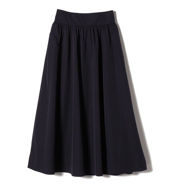 SHIPS for women「〈洗濯機可能〉LIMONTA EAST ビンテージ タフタ ギャザー スカート」|フレア|