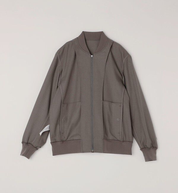 SHIPS any「SHIPS any:〈手洗い可能〉スマート フィット ショート ジップ ブルゾン◇」|ブルゾン・スタジャン|