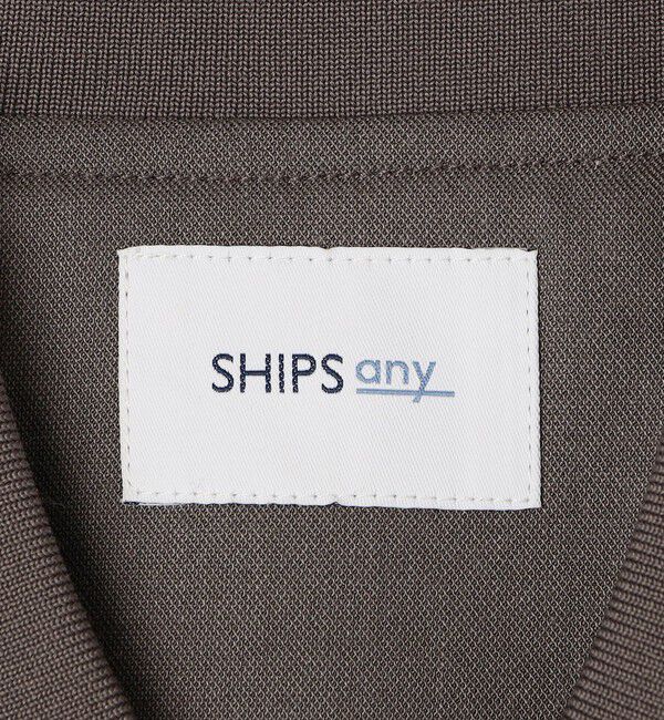SHIPS any「SHIPS any:〈手洗い可能〉スマート フィット ショート ジップ ブルゾン◇」|ブルゾン・スタジャン|