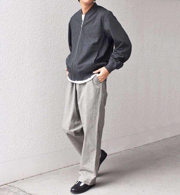 SHIPS any「SHIPS any:〈手洗い可能〉スマート フィット ショート ジップ ブルゾン◇」|ブルゾン・スタジャン|