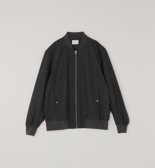 SHIPS any「SHIPS any:〈手洗い可能〉スマート フィット ショート ジップ ブルゾン◇」|ブルゾン・スタジャン|