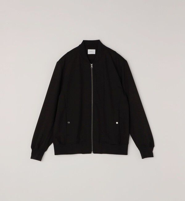 SHIPS any「SHIPS any:〈手洗い可能〉スマート フィット ショート ジップ ブルゾン◇」|ブルゾン・スタジャン|
