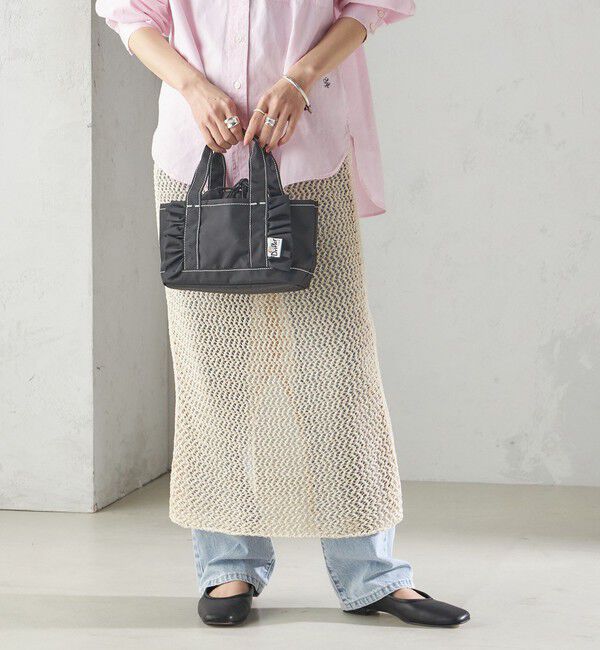 SHIPS for women「【SHIPS別注】Drifter:フリル ミニ トート」|トートバッグ|