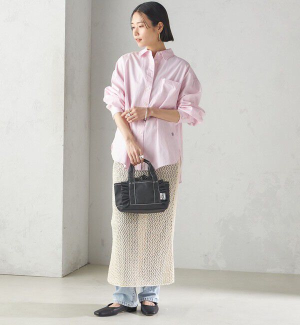 SHIPS for women「【SHIPS別注】Drifter:フリル ミニ トート」|トートバッグ|