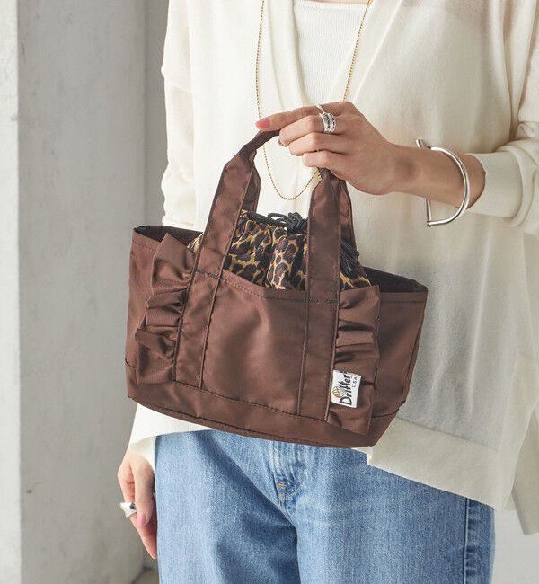 SHIPS for women「【SHIPS別注】Drifter:フリル ミニ トート」|トートバッグ|