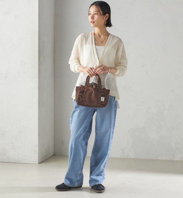 SHIPS for women「【SHIPS別注】Drifter:フリル ミニ トート」|トートバッグ|