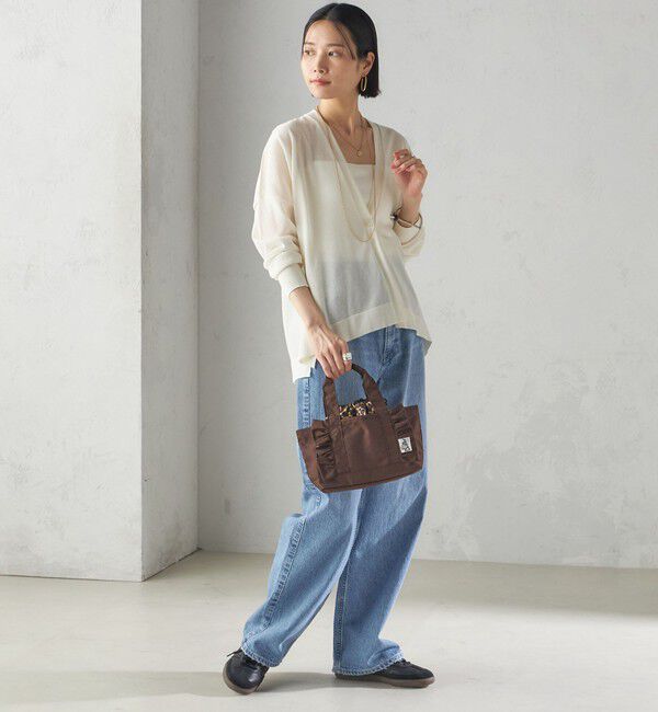 SHIPS for women「【SHIPS別注】Drifter:フリル ミニ トート」|トートバッグ|