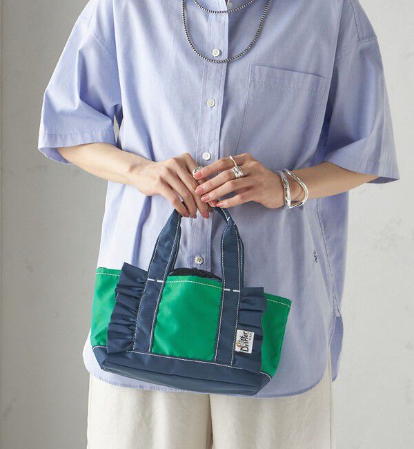 SHIPS for women「【SHIPS別注】Drifter:フリル ミニ トート」|トートバッグ|