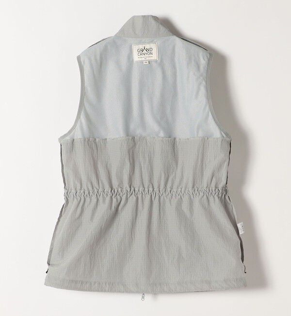 SHIPS any「GRAND CANYON:〈洗濯機可能〉ナイロン ジップ スタンドカラー ベスト」|ベスト・ジレ|