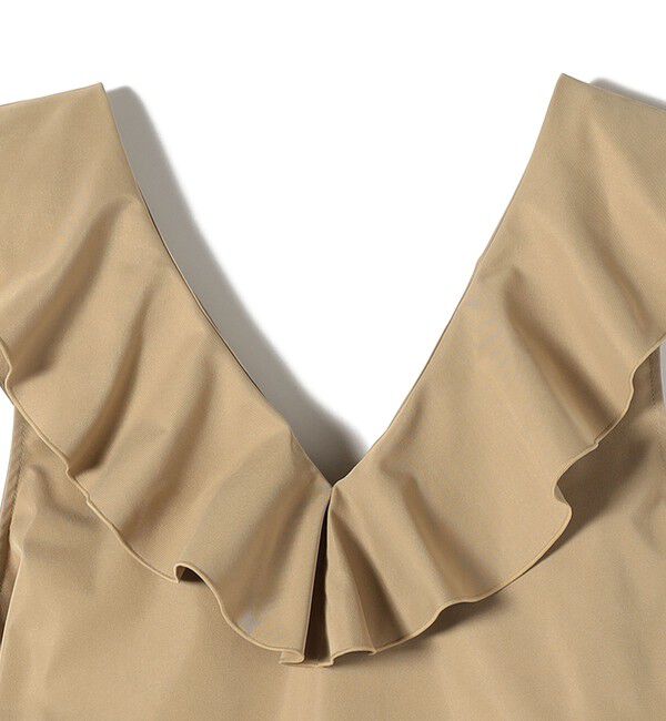 SHIPS Colors 「SHIPS Colors:〈手洗い可能〉ラッフル ジャンパースカート」|ジャンパースカート|