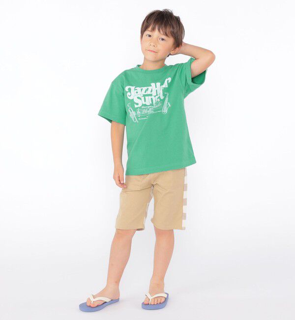 SHIPS KIDS「SHIPS KIDS:100～130cm / バック ボーダー ショーツ」|その他|