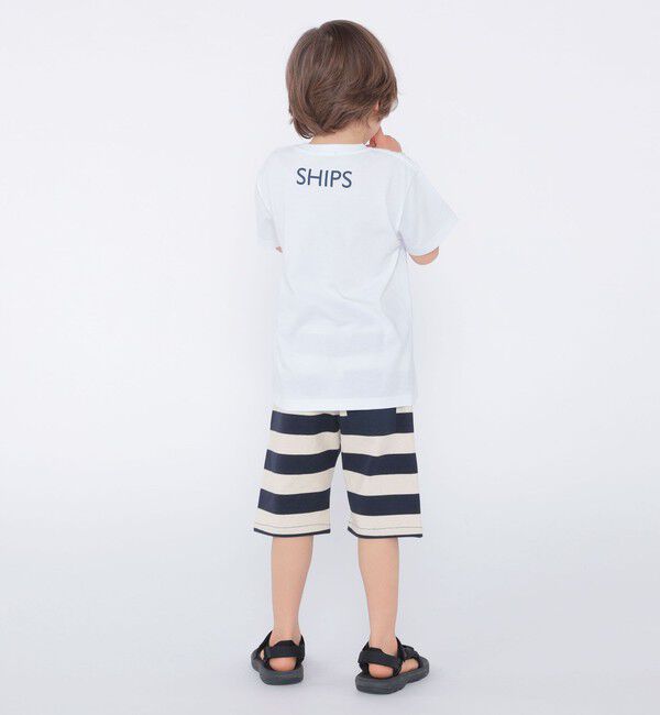 SHIPS KIDS「SHIPS KIDS:100～130cm / バック ボーダー ショーツ」|その他|
