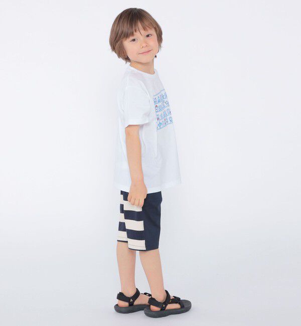 SHIPS KIDS「SHIPS KIDS:100～130cm / バック ボーダー ショーツ」|その他|
