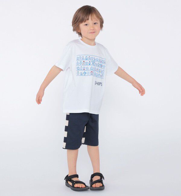 SHIPS KIDS「SHIPS KIDS:100～130cm / バック ボーダー ショーツ」|その他|