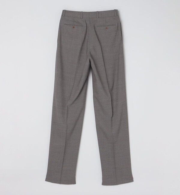 SHIPS「BERNARD ZINS: WALLIS トロピカル ソリッド スラックス」|スラックス|