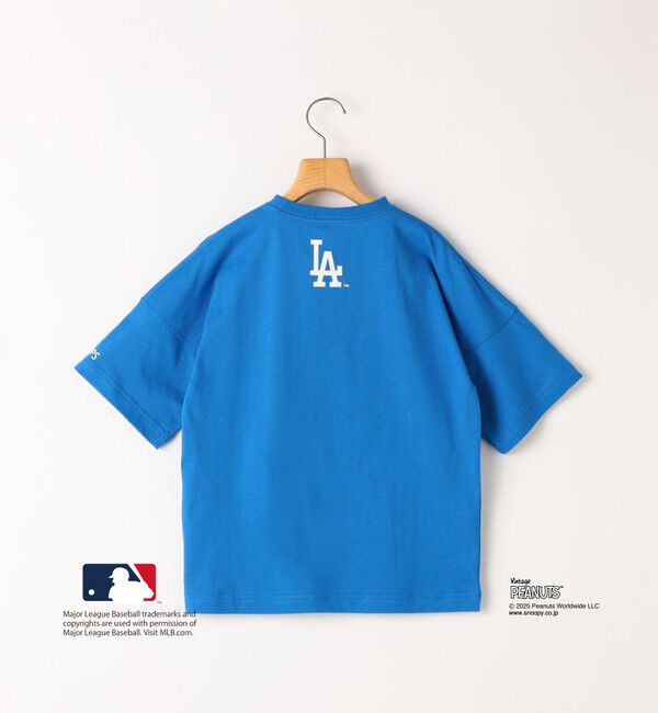 SHIPS KIDS「SHIPS KIDS:130～170cm / PEANUTS&times;MLB プリント Tシャツ」|Tシャツ・カットソー|